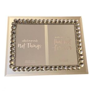 Brand New Design Guilds Side by Side Large Rhinestone Wedding Picture Frame